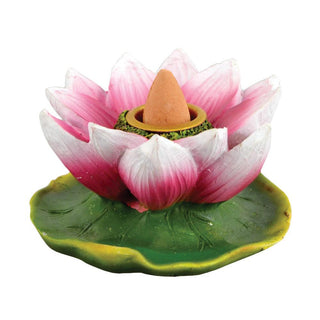 Lotus Flower Backflow Incense Burner - AltheasAttic420