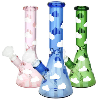Up in the Clouds Beaker Water Pipe - AltheasAttic420