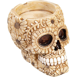 Sugar Skull Polystone Ashtrays - AltheasAttic420