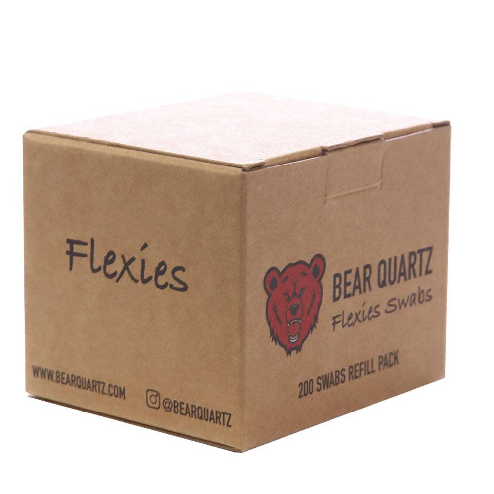 Bear Quartz Swabs Kit Refill | 200pk | Flexies | 6pc Set