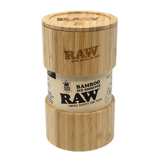RAW Bamboo Six Shooter Cone Filler - AltheasAttic420