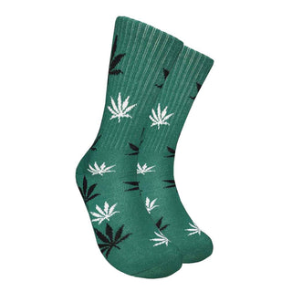 All Over Hemp Leaf Socks - AltheasAttic420
