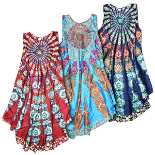 Peacock Pattern Dress - AltheasAttic420