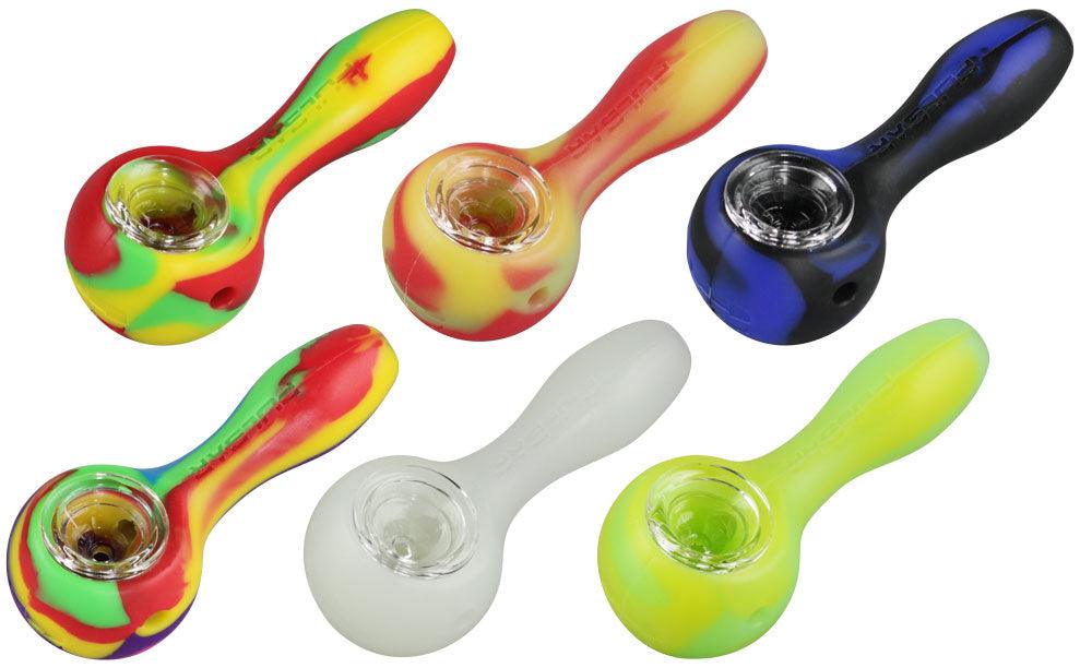 Pulsar RIP Silicone Spoon Pipe - 3.85" / Assorted Colors