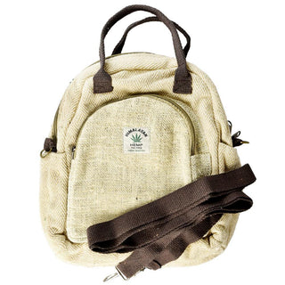 ThreadHeads Hemp Convertible Mini Backpack - AltheasAttic420