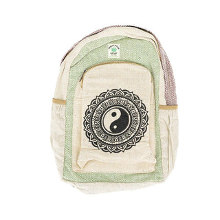Himalayan Hemp Yin Yang Mandala Backpack - AltheasAttic420