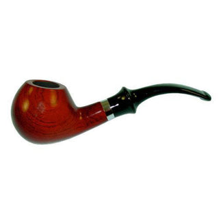 Tomato Style African Wood Pipe - AltheasAttic420