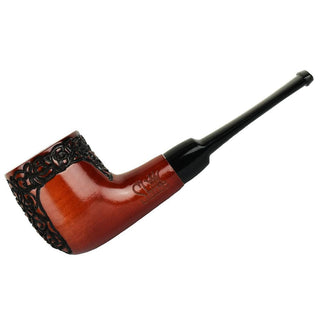 The English Engraved Billiard Smoking Pipe - AltheasAttic420