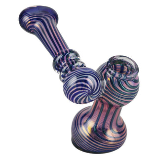 Gold Fumed Sidecar Bubbler - AltheasAttic420