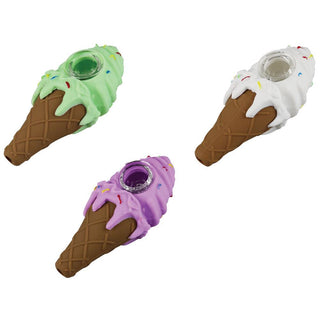 Ice Cream Silicone Handpipe - AltheasAttic420