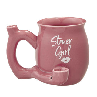 Stoner Girl Ceramic Mug Pipe - AltheasAttic420