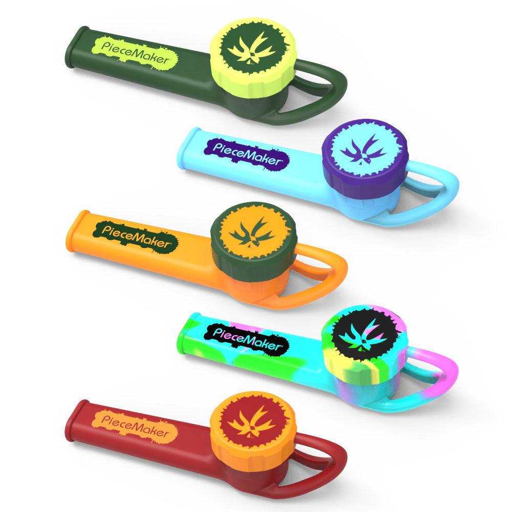 Piecemaker Karma Go Silicone Pipe - 4" / Colors Vary