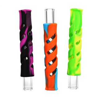 Swirled Silicone Wrapped Glass Taster - AltheasAttic420