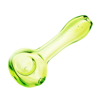 Translucent Spring Green Spoon Pipe - AltheasAttic420