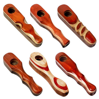 Padauk Wood Spoon Pipe - AltheasAttic420