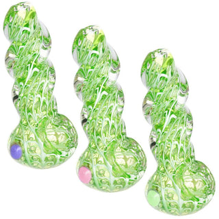 Slime Green Glass Spoon Pipe - AltheasAttic420