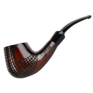 Engraved Brandy Cherry Pipe - AltheasAttic420