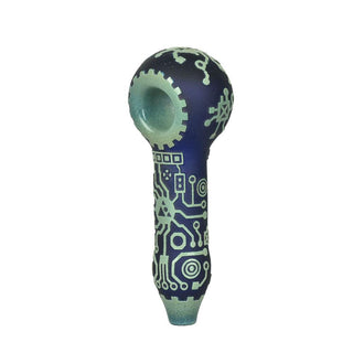 Milkyway Glass Circuit Board Pipe - AltheasAttic420