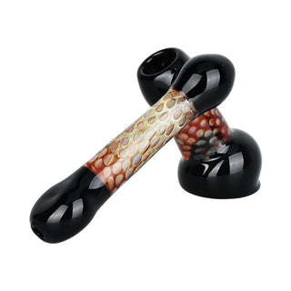 Honeycomb Hype Sidecar Bubbler Pipe - AltheasAttic420