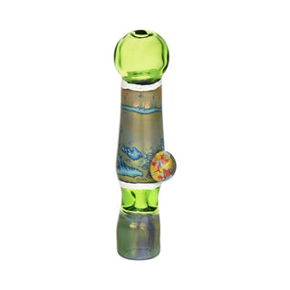 Euphoric Effect Chillum w/ Fritted Marble - AltheasAttic420