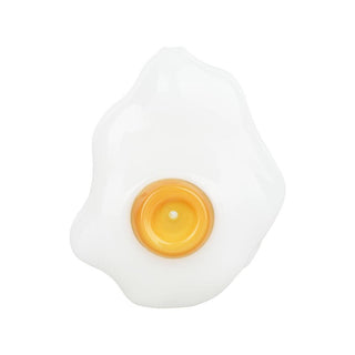 Sunny Side Up Egg Glass Pipe - AltheasAttic420