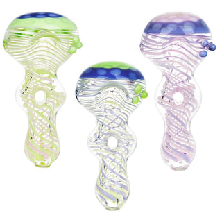 Subverted Striation Honeycomb Pipe - AltheasAttic420