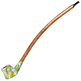 The Komezuka Volcano Churchwarden Rainbow Pipe - AltheasAttic420