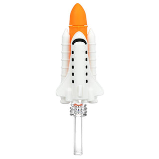 Space Shuttle Silicone Dab Straw - AltheasAttic420
