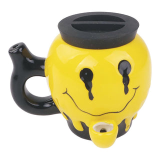 Melted Smiley Pipe Jar