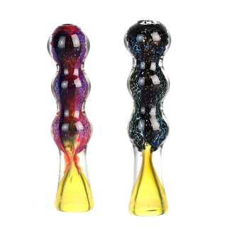 Frit Dichroic Glass Chillum - AltheasAttic420