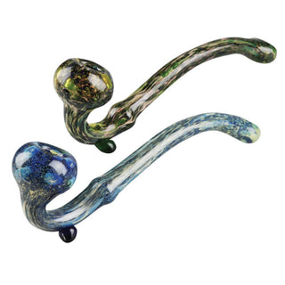 Fumed Sherlock Glass Pipe - AltheasAttic420