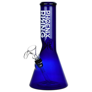 Phoenix Rising Full Color Glass Beaker Water Pipe - AltheasAttic420