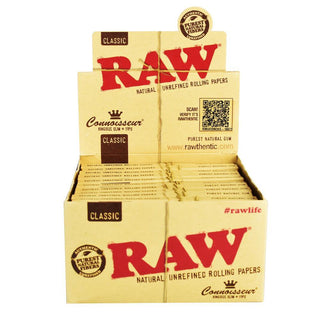 Raw Connoisseur Rolling Papers w/ Tips - AltheasAttic420