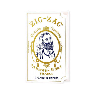 Zig Zag White Single Wide Rolling Papers - AltheasAttic420
