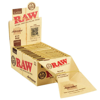 RAW Artesano Rolling Papers 1 1/4 - AltheasAttic420