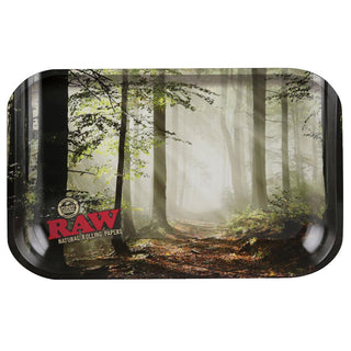 RAW Rolling Tray Forest Design