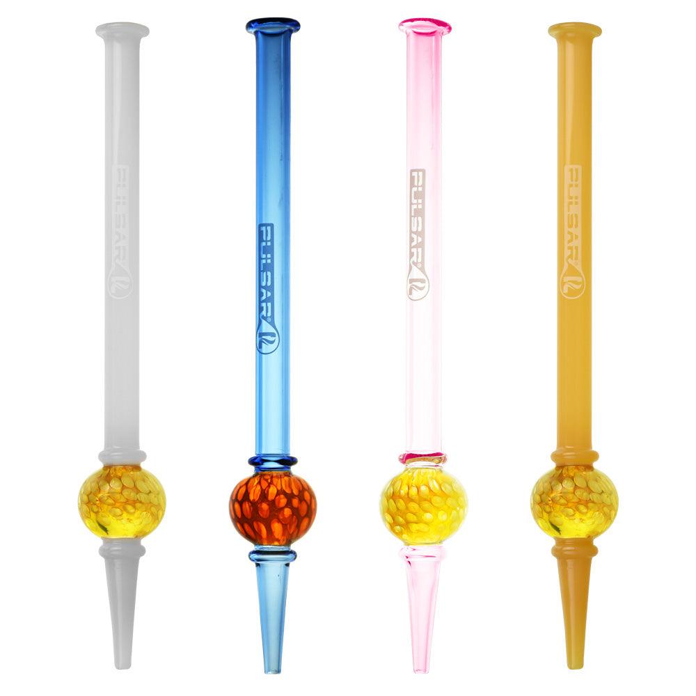 Pulsar Melting Bubble Dab Straw - 8.5" / Colors Vary