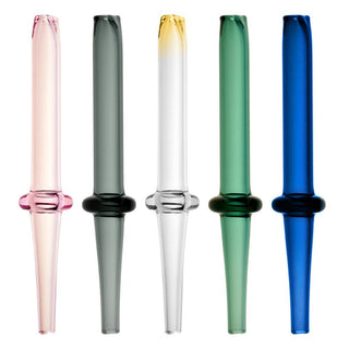 Glass Vapor Straw - 5" / Colors Vary