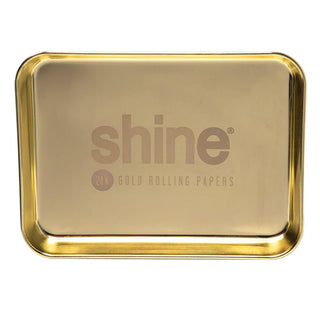 Shine Gold Rolling Tray - AltheasAttic420