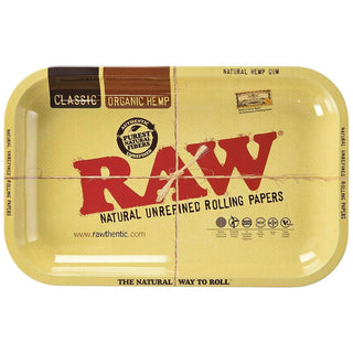Raw High Sided Rolling Tray Small - AltheasAttic420