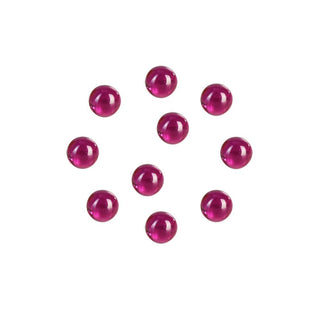 10pc Ruby Terp Pearls 6mm