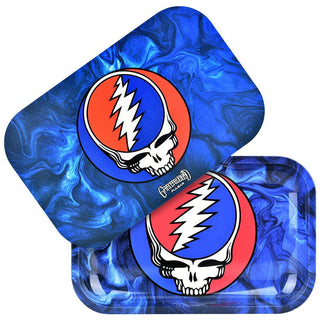 Grateful Dead Steal Your Face Swirls Rolling Tray - AltheasAttic420