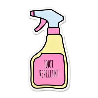 Idiot Repellent Spray Sticker - AltheasAttic420