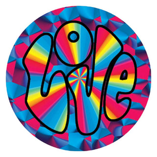 Round Psychedelic Love Sticker - AltheasAttic420