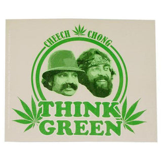 Cheech & Chong Think Green Sticker - AltheasAttic420