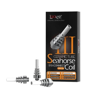Lookah Seahorse Ceramic Tube 510 Thread Coil III - AltheasAttic420