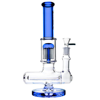 Pulsar Jellyfish Inline Perc Water Pipe- 11"/14mm F/Colors Vary