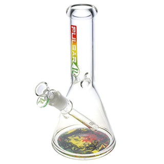 Pulsar Bottoms Up Zion Lion Water Pipe - AltheasAttic420