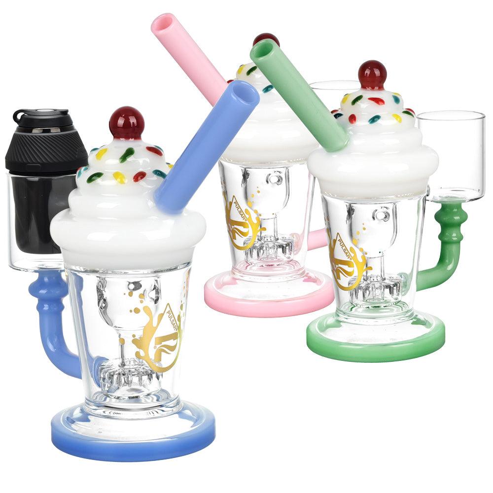 Pulsar Ice Cream Water Pipe For Puffco Proxy -7.25"/Clrs Vry