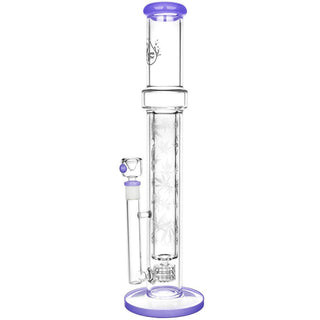 Pulsar Double Wall Perc Tube Water Pipe | 16.75" | 14mm F